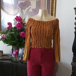 Klaxons Off Shoulders Blouse